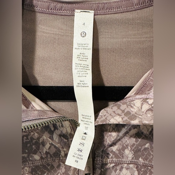 *NWT* Lululemon Hooded Define Jacket *Nulu Hideaway Camo Lunar Rock Multi Size 4 - Picture 6 of 10